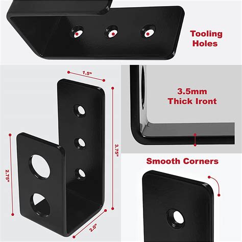 securityman metal door brackets